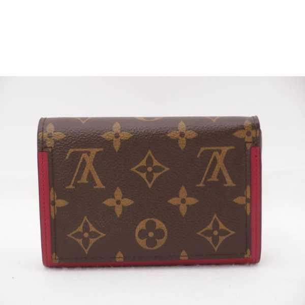 07322 2 Louis Vuitton Portefeuille Flor Compact Wallet Fuchsia