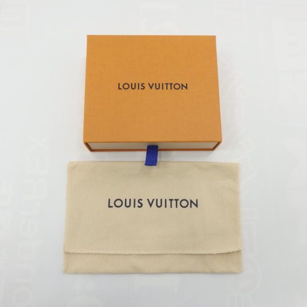 07342 7 Louis Vuitton Portefeuil Juliette Damier Ebene Wallet Cream