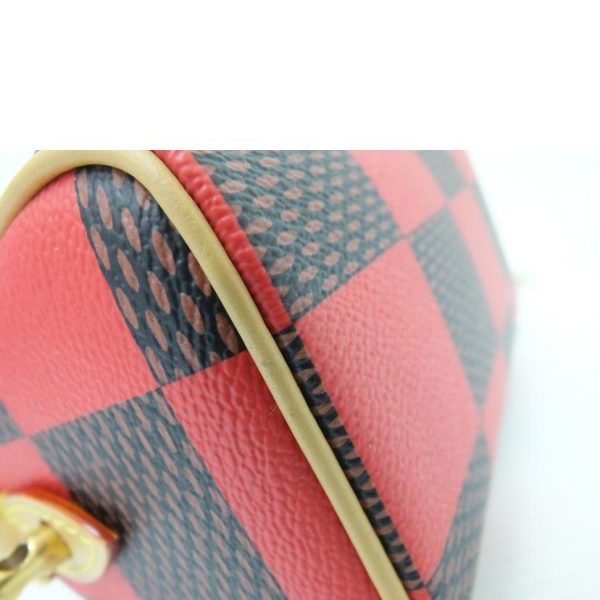 07453 7 Louis Vuitton Speedy Damier Pop Satchel Bag Multicolor