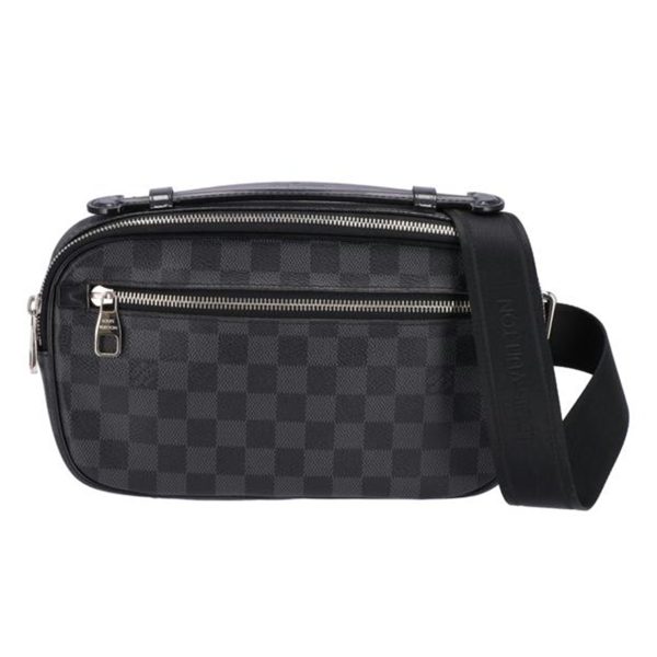 07481 1 Louis Vuitton Ambrel Shoulder Bag Damier Graphite