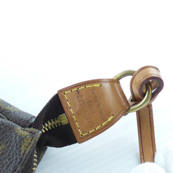 07554 8 Louis Vuitton Pochette Accessoire Monogram Bag Brown