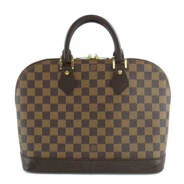 07580 1 Louis Vuitton Alma Damier Ebene Handbag