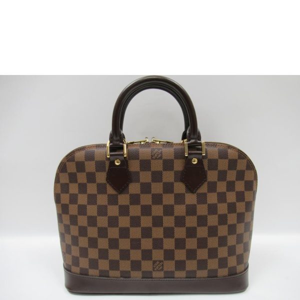 07603 2 Louis Vuitton Alma Handbag Damier Ebene