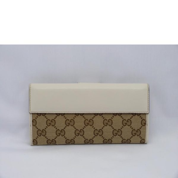 07678 2 Gucci W Hook Bifold Long Wallet