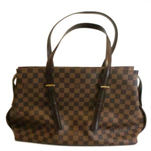 07689 1 Louis Vuitton Montaigne MM Crossbody Monogram Brown