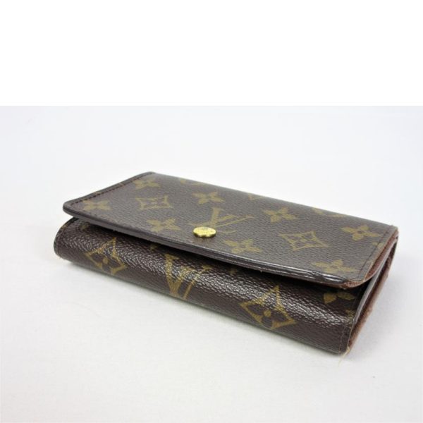 07716 3 Louis Vuitton Portomone Vietresor Monogram Wallet Brown