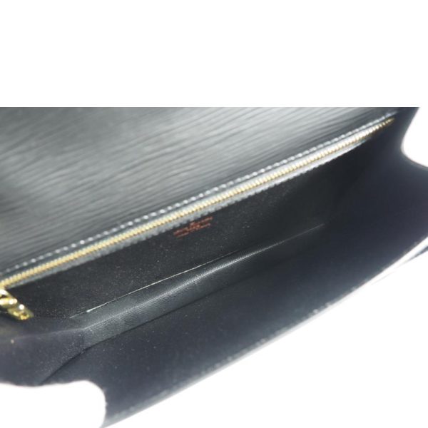 07724 4 Louis Vuitton Dragonne Pochette Epi Noir