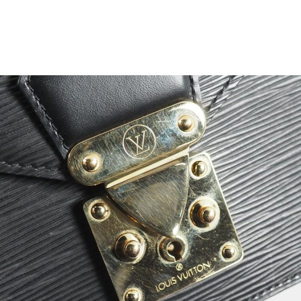 07724 8 Louis Vuitton Dragonne Pochette Epi Noir