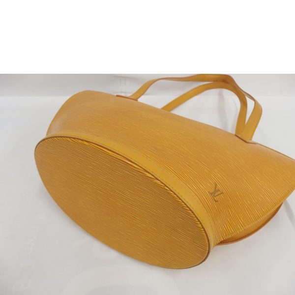 07787 4 Louis Vuitton Saint Jacques Epi Tote Tassili Yellow