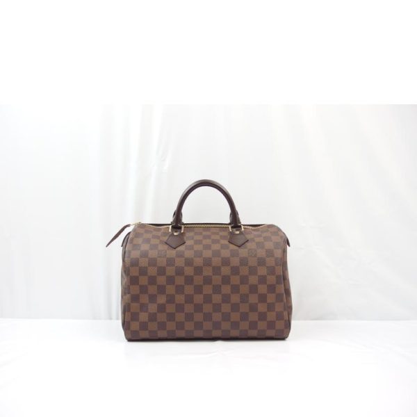 07788 1 Louis Vuitton Speedy 30 Handbag Damier Ebene