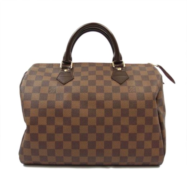 07788 2 Louis Vuitton Speedy 30 Handbag Damier Ebene