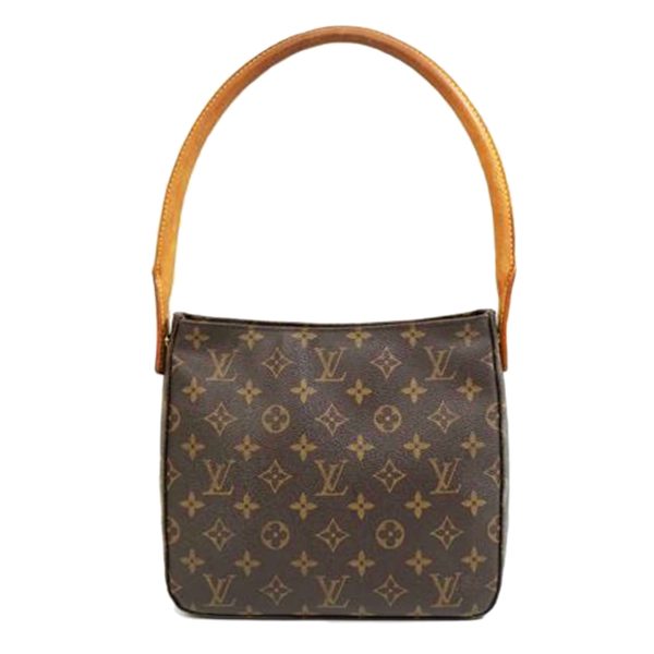 Louis Vuitton Looping MM Monogram Bag Brown