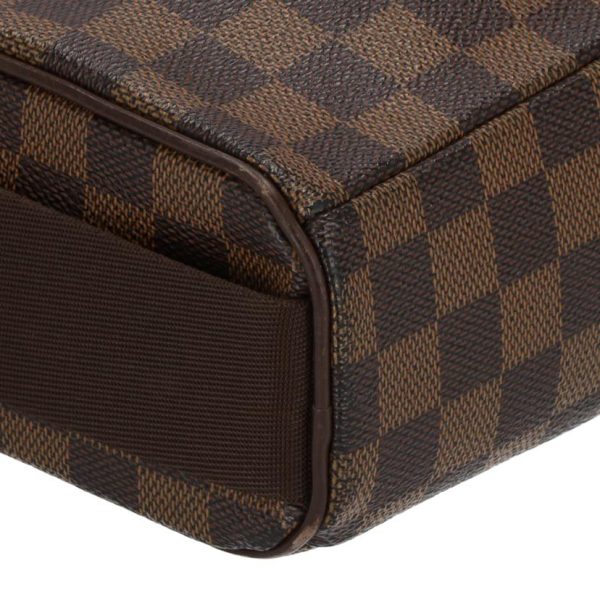 07907 11 Louis Vuitton Olaf PM Bag Damier Ebene Brown