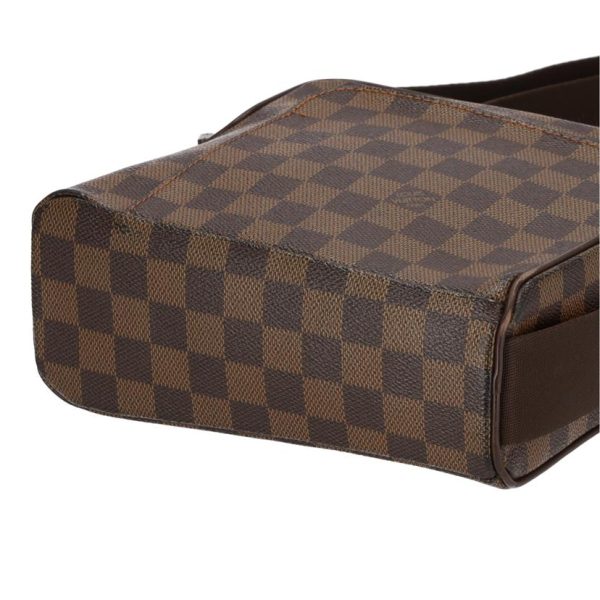 07907 3 Louis Vuitton Olaf PM Bag Damier Ebene Brown