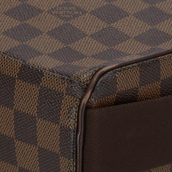 07907 9 Louis Vuitton Olaf PM Bag Damier Ebene Brown