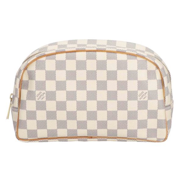 07924 1 Louis Vuitton Truth Toilette 25 Toiletry Bag Damier Azur