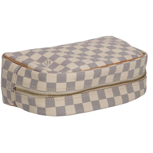 07924 3 Louis Vuitton Truth Toilette 25 Toiletry Bag Damier Azur