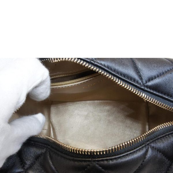 07930 5 Chanel Lambskin Matelassé Small Hobo Bag