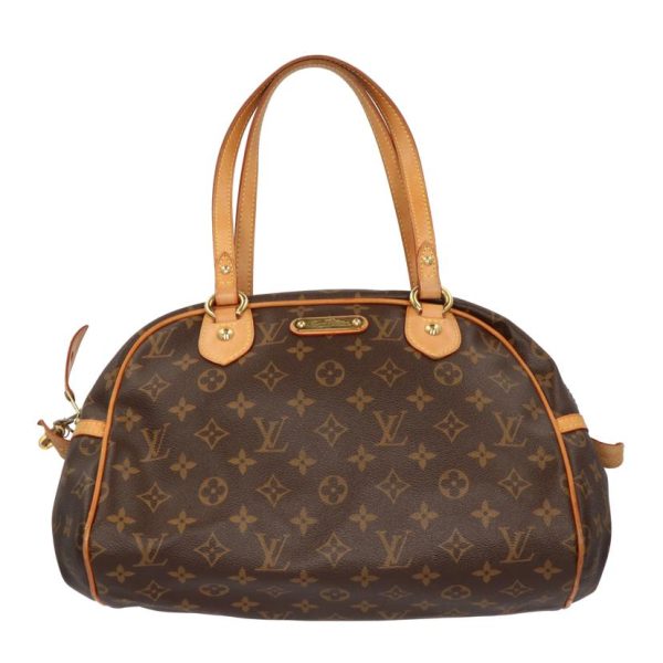 07976 1 Louis Vuitton Montorgueil PM Bag Monogram Canvas Brown