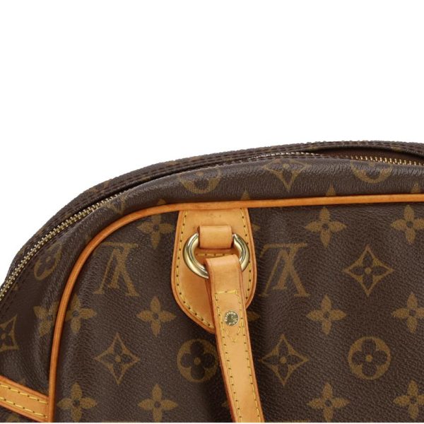 07976 10 Louis Vuitton Montorgueil PM Bag Monogram Canvas Brown