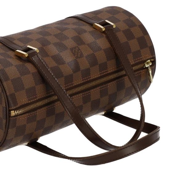 07983 3 Louis Vuitton Papillon PM Bag Damier Ebene Brown