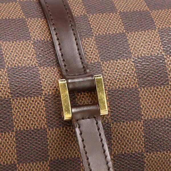 07983 6 Louis Vuitton Papillon PM Bag Damier Ebene Brown