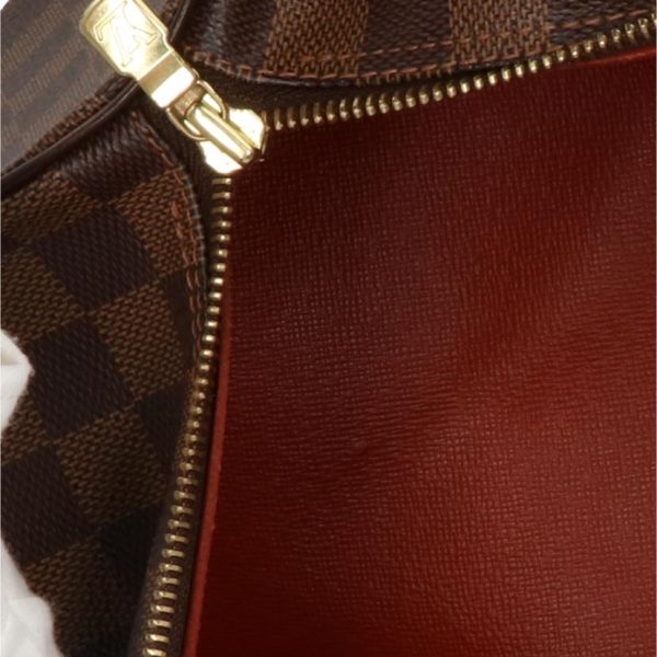 07983 8 Louis Vuitton Papillon PM Bag Damier Ebene Brown