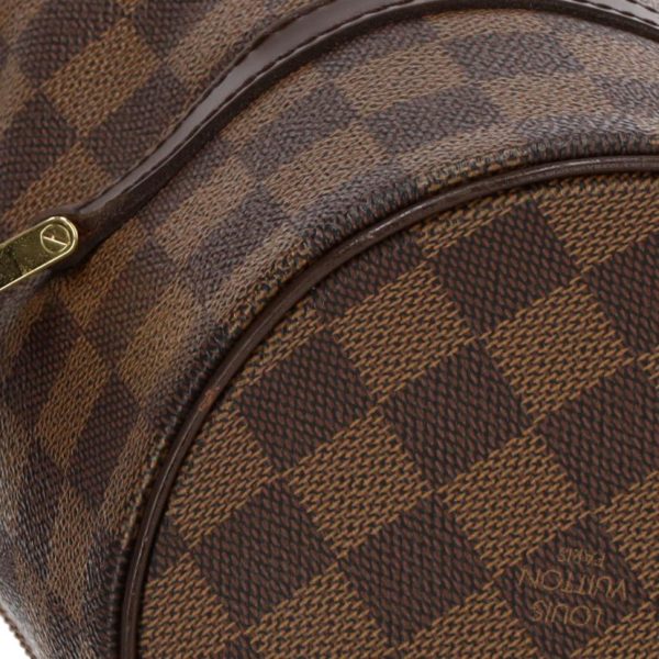 07983 9 Louis Vuitton Papillon PM Bag Damier Ebene Brown