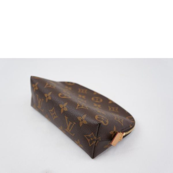 08003 3 Louis Vuitton Pochette Cosmetic Bag Monogram Canvas Brown