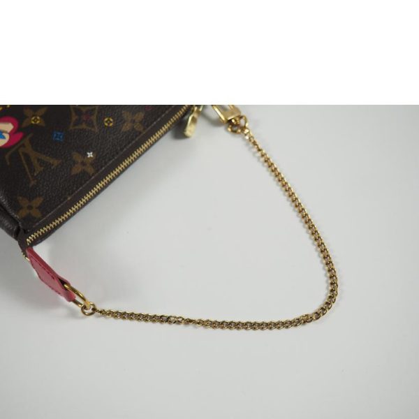 08004 3 Louis Vuitton Vivienne Holiday Pouch Mini Pochette