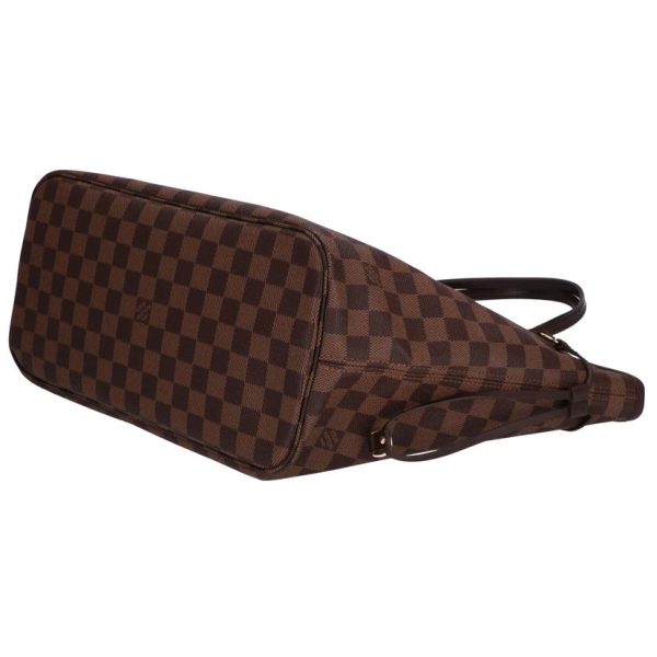 08105 3 Louis Vuitton Neverfull MM Tote Bag Damier Ebene