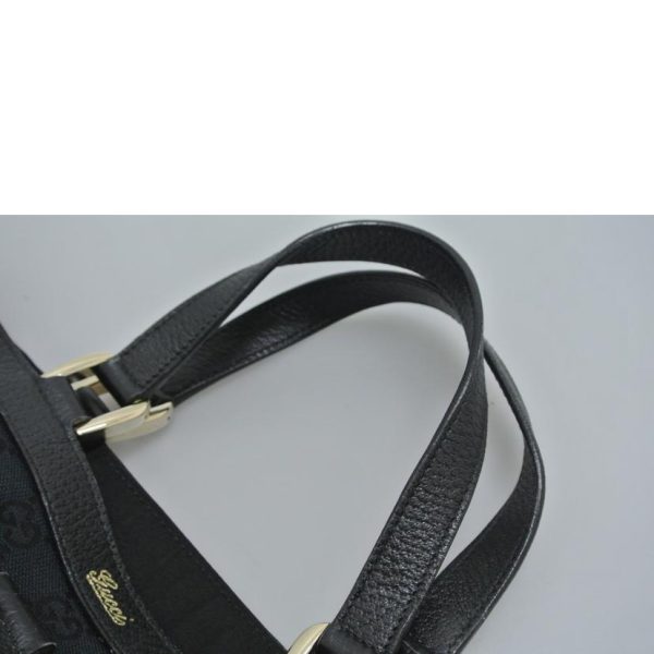 08142 4 Gucci GG Abbey Line Tote Black