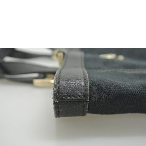 08142 8 Gucci GG Abbey Line Tote Bag Black