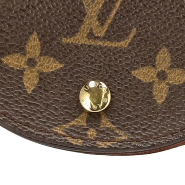 08157 10 Louis Vuitton Port Monexet Monogram Wallet Brown