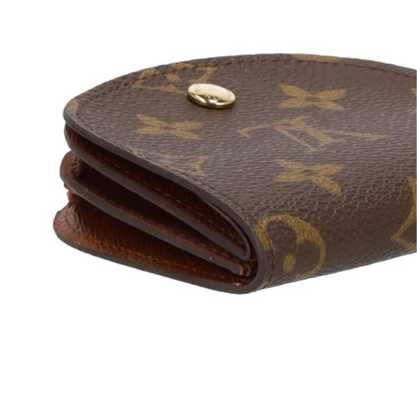 08157 4 Louis Vuitton Port Monexet Monogram Wallet Brown