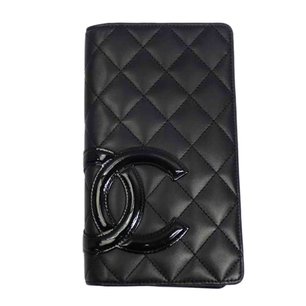 08187 1 Chanel Cambon Line Long Wallet