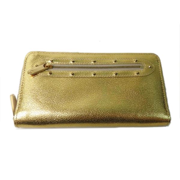 08197 1 Louis Vuitton Zippy Wallet Suhari Gold