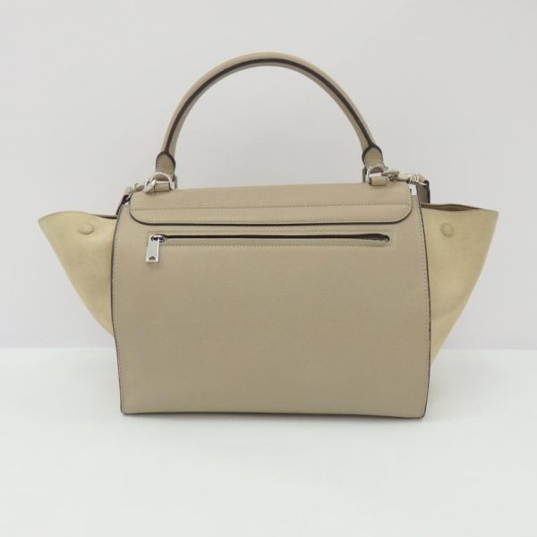 08198 2 Celine Trapeze Bag Dune