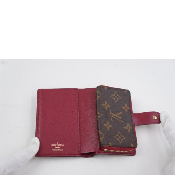 08249 4 Louis Vuitton Portefeuil Juliet Monogram Wallet Pink