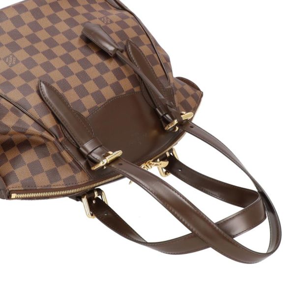 08273 3 Louis Vuitton Verona MM Damier Ebene Bag Brown