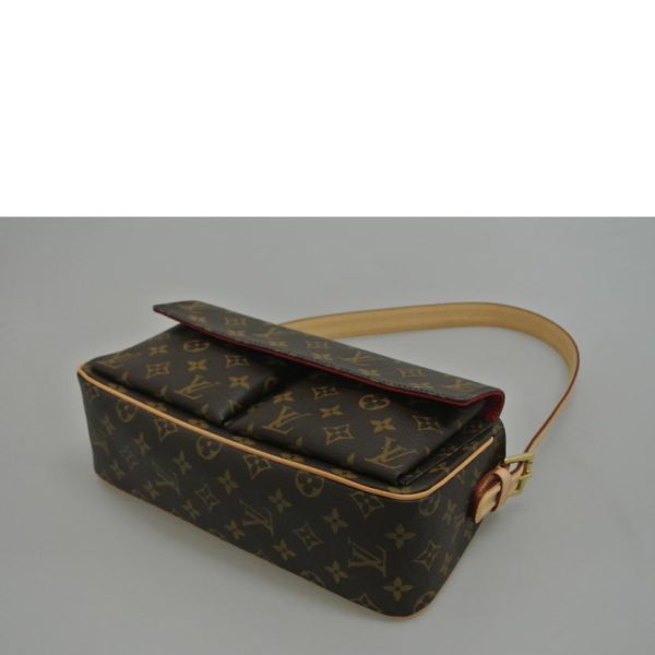 08388 3 Louis Vuitton Viva City MM Bag Monogram Brown