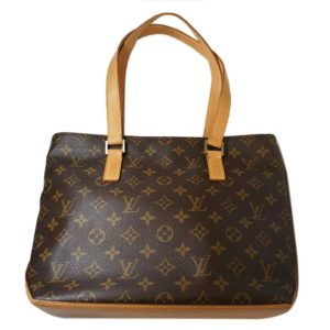 08392 1 LOUIS VUITTON Manhattan GM Handbag Monogram Brown