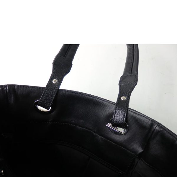 08395 6 Chanel Paris Biarritz Tote Bag Black