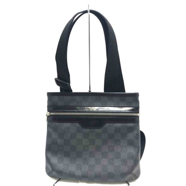 08413 1 LOUIS VUITTON Thomas Messenger Bag Damier Graphite