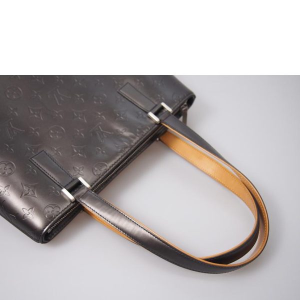 08488 4 Louis Vuitton Stockton Monogram Tote Bag Black