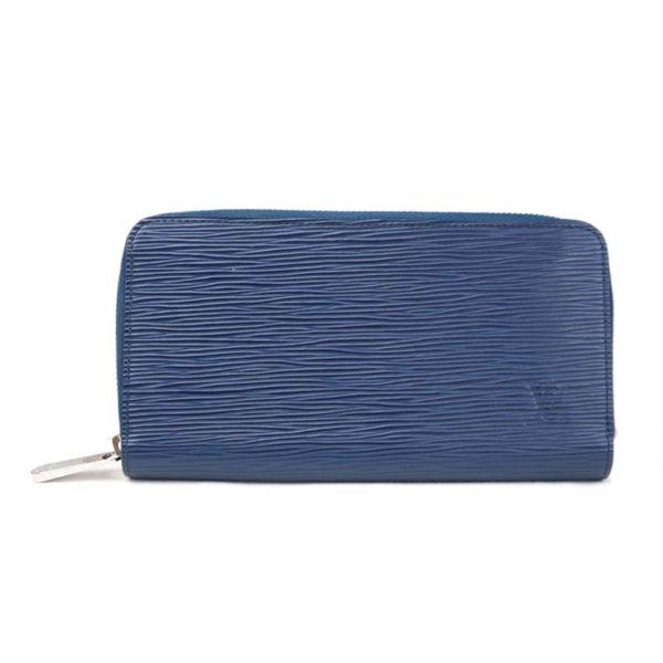 08492 1 Louis Vuitton Zippy Wallet Epi Wallet Blue