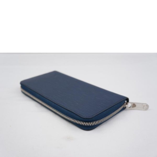 08492 3 Louis Vuitton Zippy Wallet Epi Wallet Blue