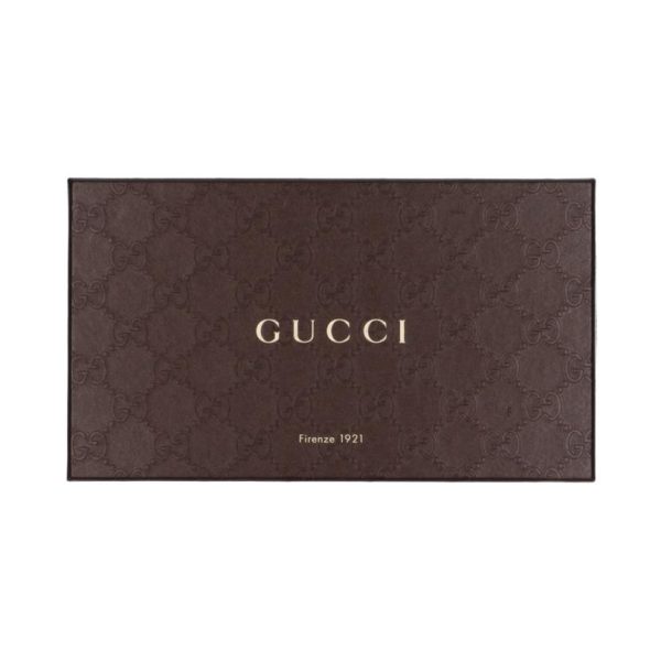 08495 6 Gucci Bamboo Leather Long Wallet