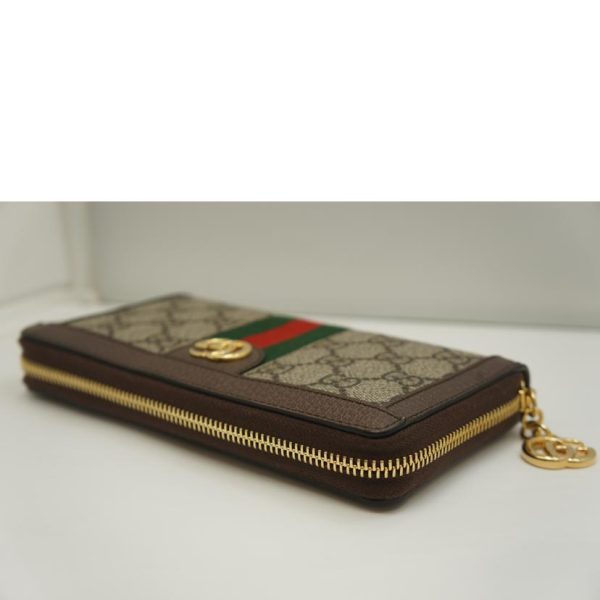 08532 3 Gucci Off Deer Round ZIP Wallet