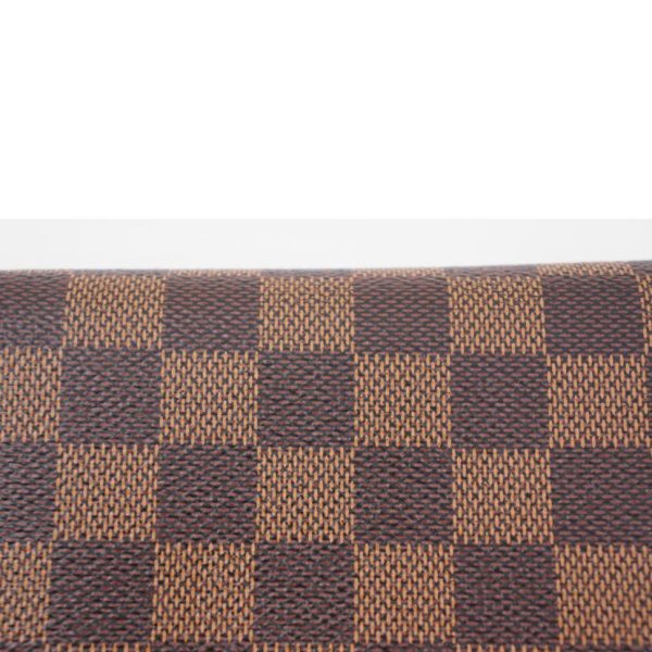 08560 9 Louis Vuitton Portefeuille Alexandra Wallet Damier Ebene Brown